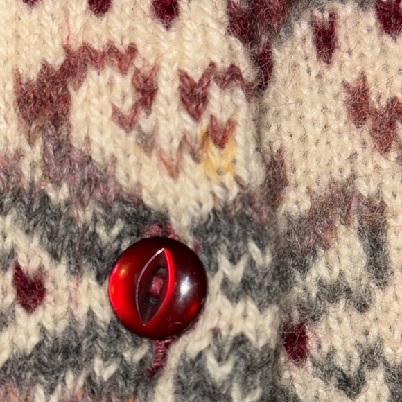 Shetland Wool Cardigan Sweater - Picture 7 of 7